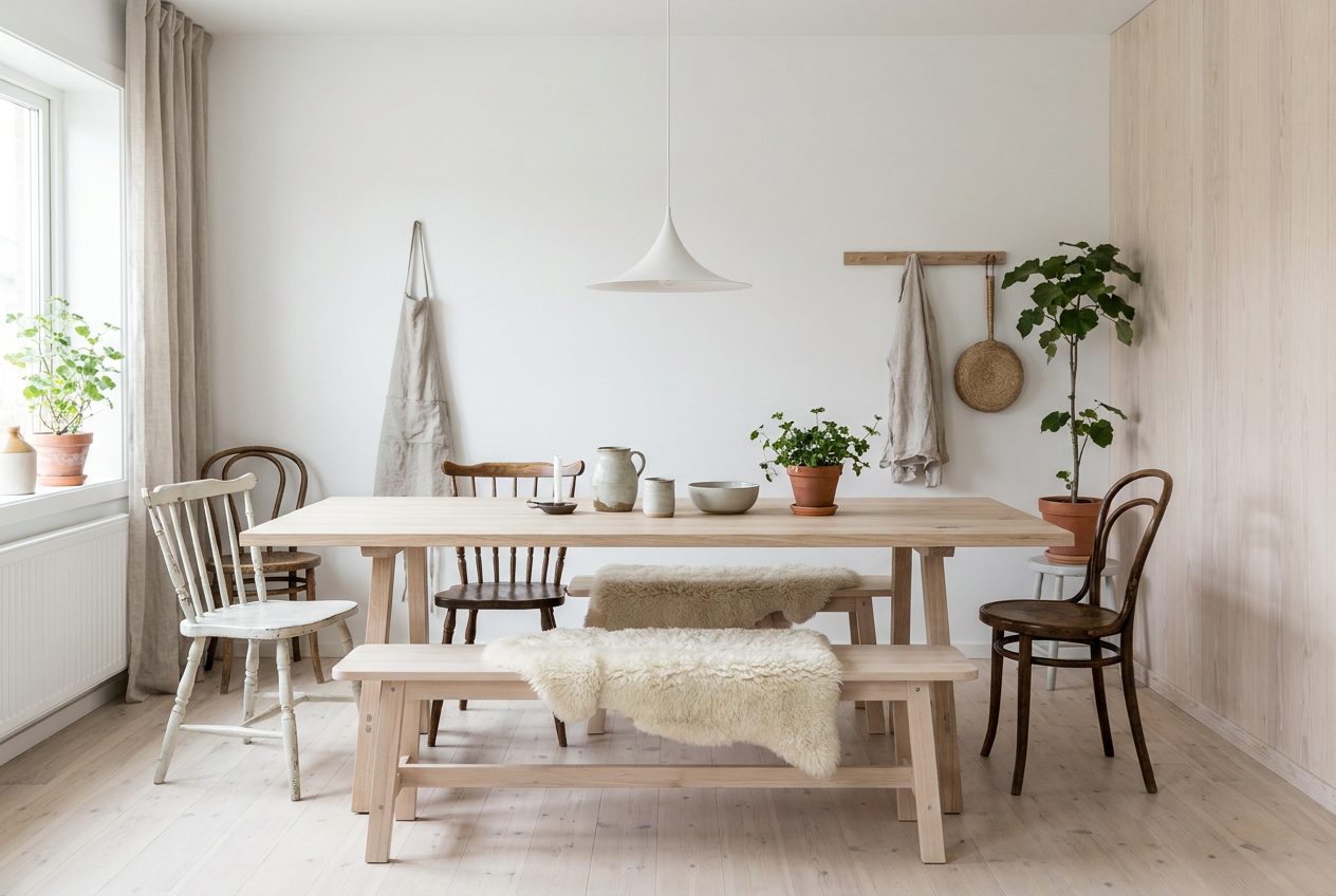 mesa artesana de madera